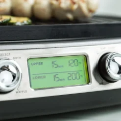 GreenPan Contactgrill - RVS - Keramische anti-aanbaklaag