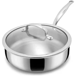 GreenPan Hapjespan met deksel Première Pro ø 26 cm / 3.8 Liter - zonder anti-aanbaklaag