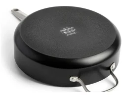 GreenPan Hapjespan met deksel Copenhagen Zwart ø 28 cm / 4.3 Liter - keramische anti-aanbaklaag