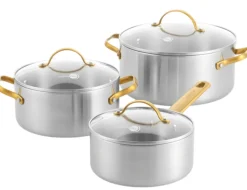GreenPan Pannenset Padova Reserve 5-delig - Triply