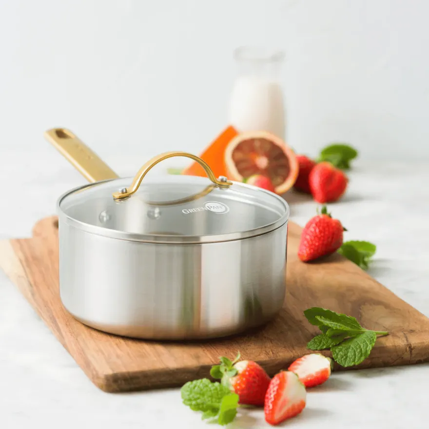 GreenPan Pannenset Padova Reserve 3-delig - Triply