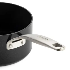 GreenPan Steelpan Copenhagen Zwart ø 18 cm / 2.1 Liter - keramische anti-aanbaklaag
