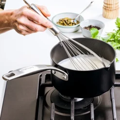 GreenPan Steelpan Copenhagen Zwart ø 16 cm / 1.6 Liter - keramische anti-aanbaklaag