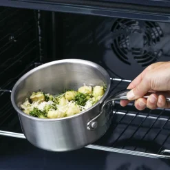 GreenPan Steelpan met deksel Première Pro ø 16 cm / 1.58 Liter