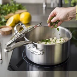 GreenPan Steelpan met deksel Première Pro ø 16 cm / 1.58 Liter