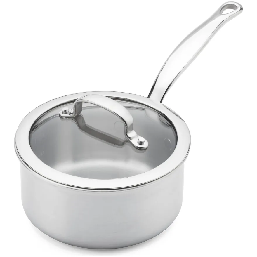GreenPan Steelpan met deksel Première Pro ø 16 cm / 1.58 Liter