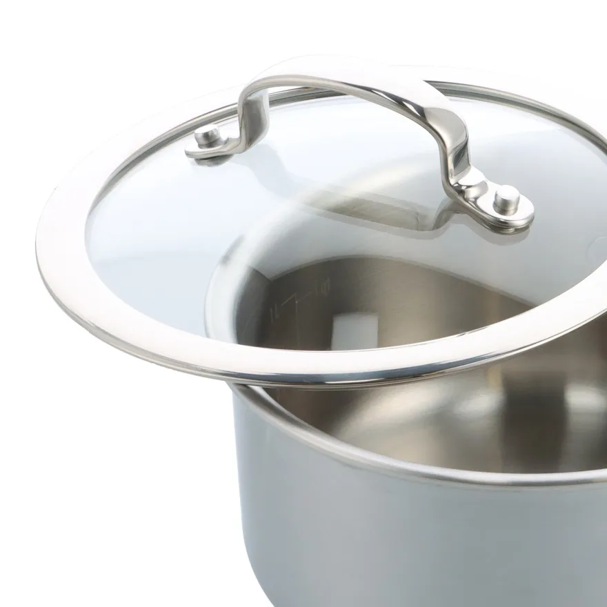 GreenPan Steelpan met deksel Première Pro ø 16 cm / 1.58 Liter
