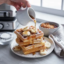 GreenPan Wafelijzer - Black - inclusief 2 sets wafelplaten - Keramische anti-aanbaklaag