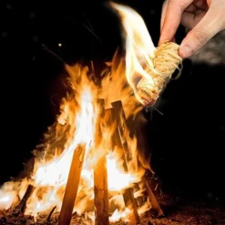 GrillX BBQ Aanmaakwokkels / Aanmaakkrullen / Aanmaakhout ± 420 Stuks - 5 KG