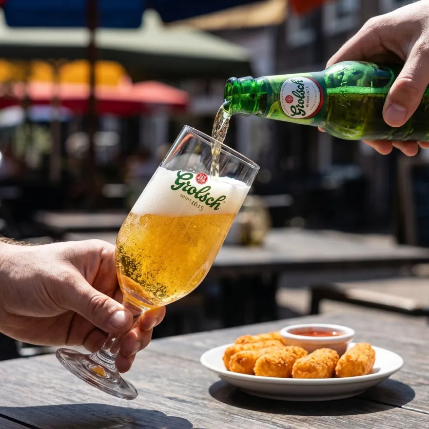 Grolsch Bierglazen op Voet Classic - 250 ml - 4 stuks