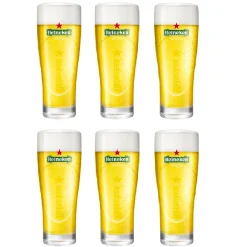 Heineken Bierglazen Ellipse - 500 ml - 6 stuks
