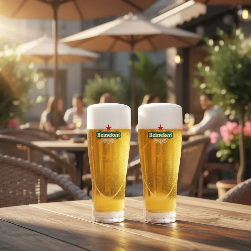Heineken Bierglazen Ellipse - 250 ml - 2 stuks