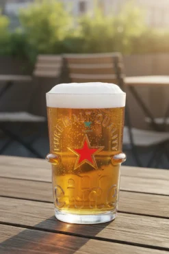 Heineken Bierglazen Silver - 250 ml - 6 stuks