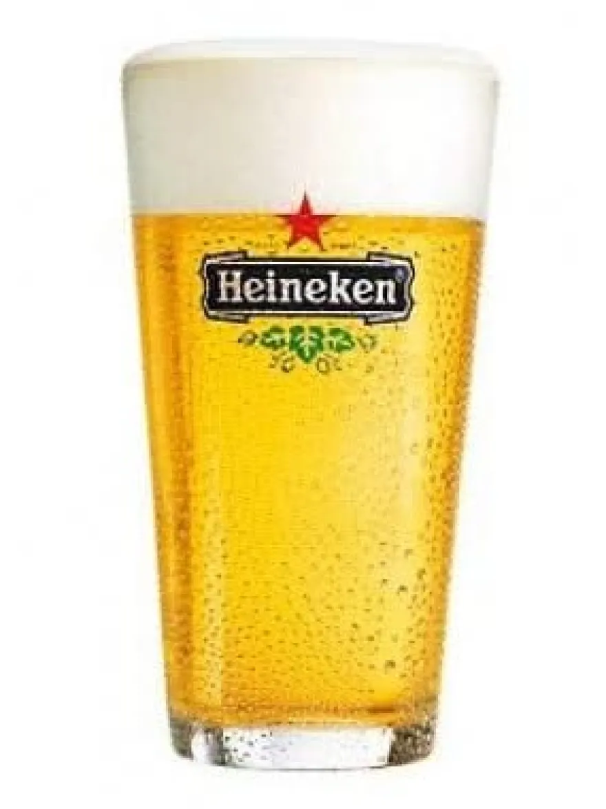 Heineken Bierglazen Vaasje - 250 ml - 6 stuks