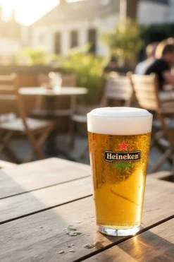 Heineken Bierglazen Vaasje - 250 ml - 6 stuks