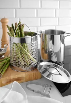 Hendi Pastapan / Aspergepan - RVS - ø 16 cm / 5.5 liter