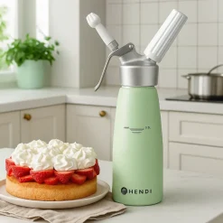 Hendi Slagroomspuit Pastel Groen - 500 ml