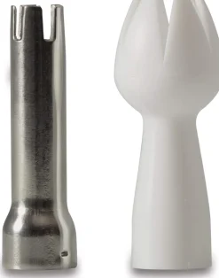 Hendi Slagroomspuit RVS 1 Liter + Slagroompatronen 10 Stuks