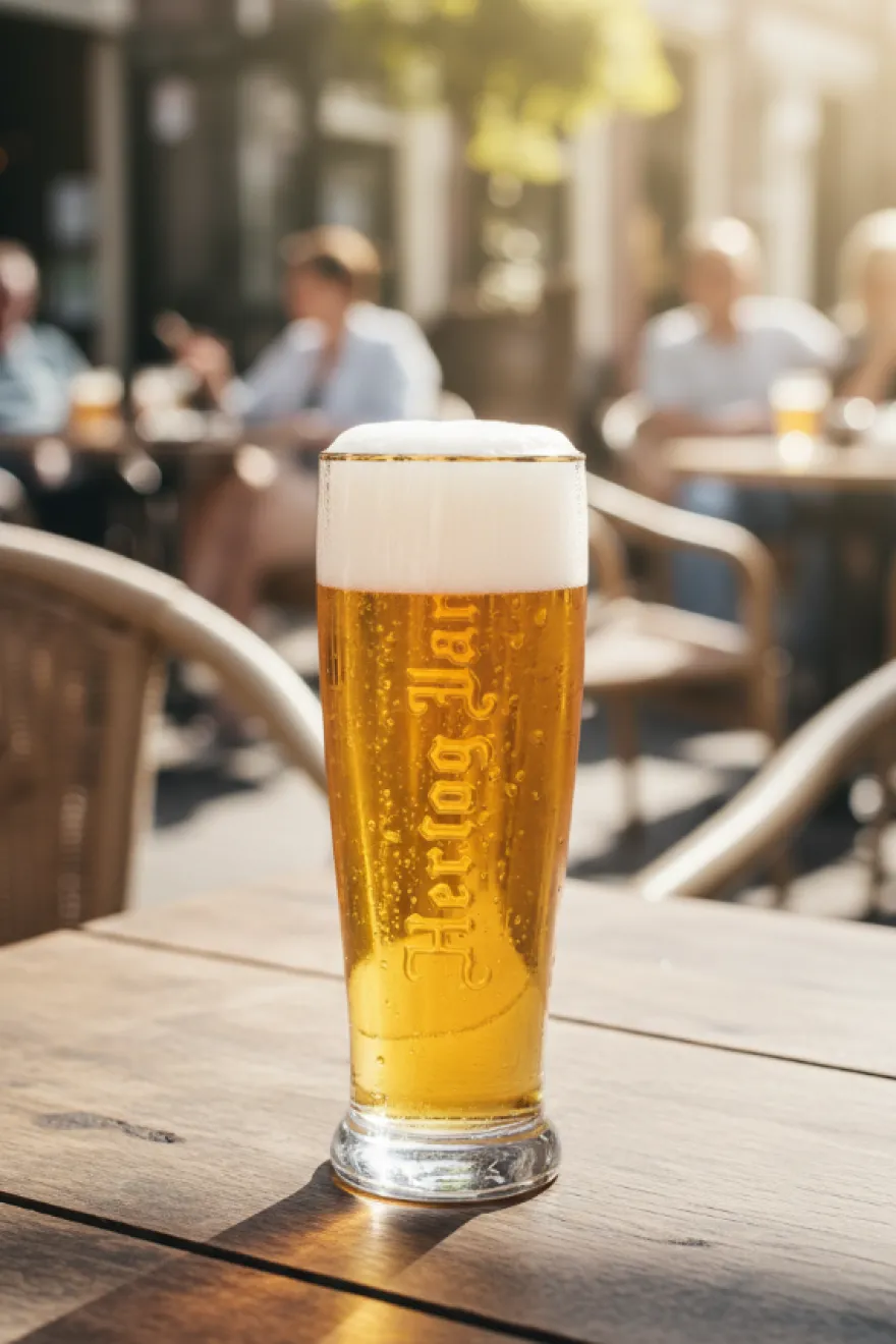 Hertog Jan Bierglazen / Fluitje - 250 ml - 6 stuks
