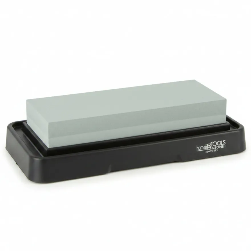 Homey's Wetsteen 2sTone - Korrelgrootte 400/1000 - met Houder