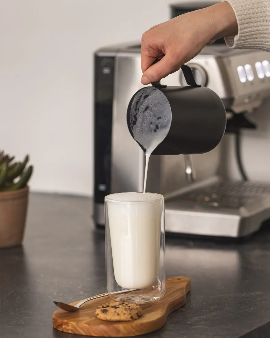 Jay Hill Melkopschuimkan - Zwart - 600 ml