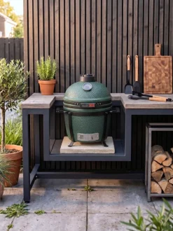 Keij Kamado BBQ Legend Compact Green - 15 inch