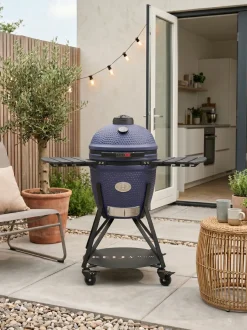 Keij Kamado BBQ Legend Large Blue - 21 inch