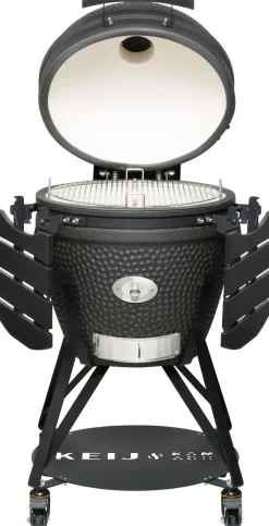 Keij Kamado BBQ Legend Large Matt Black - 21 inch
