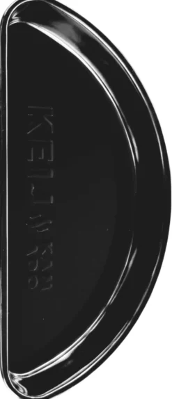 Keij Kamado BBQ Lekbak / Drip Tray Halve Maan Compact - Emaille - voor 15 inch Kamado's - Universeel