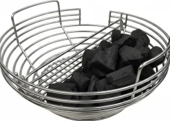 Keij Kamado BBQ Startersset - Legend Large Black 21 inch - met Houtskool, Aanmaakwokkels & Kolenmand