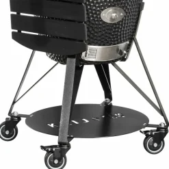 Keij Kamado BBQ Startersset - Pro Large Black 21 inch - met Houtskool, Aanmaakwokkels & Kolenmand
