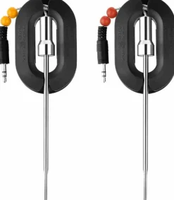 Keij Kamado BBQ Vleesthermometer Bluetooth - 2 probes - 6 poorten