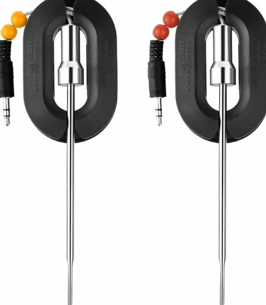 Keij Kamado BBQ Vleesthermometer Bluetooth - 2 probes - 6 poorten