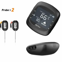 Keij Kamado BBQ Vleesthermometer Bluetooth - 2 probes - 6 poorten