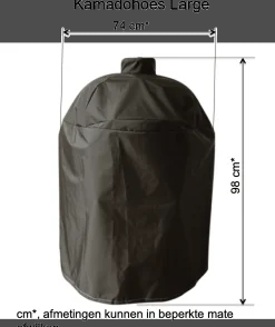 Keij Kamado Beschermhoes Large - voor 18 t/m 21 inch Kamado's - Universeel