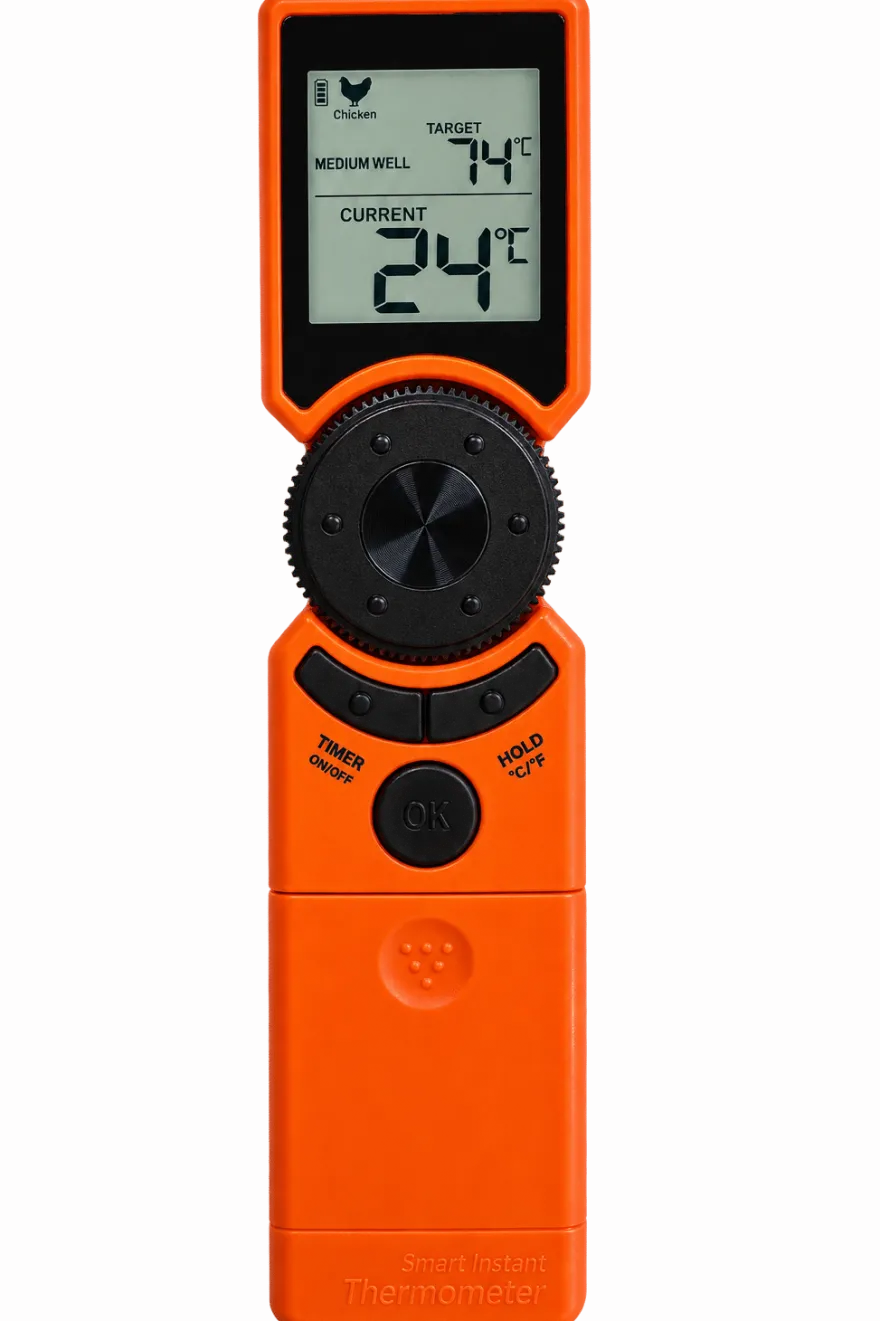 Keij Kamado Digitale BBQ Vleesthermometer - Supersnel - Waterdicht