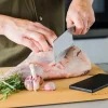 KitchenAid Hakmes Gourmet 15 cm + Gratis mesbeschermer