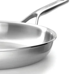 KitchenAid Koekenpannenset - Multi-Ply RVS - ø 24 en 28 cm - zonder anti-aanbaklaag