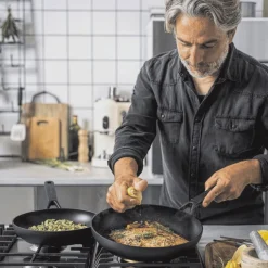 KitchenAid Koekenpannenset Classic Forged 3-delig - ø 20, 24 & 28 cm - keramische anti-aanbaklaag