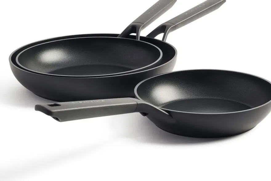 KitchenAid Koekenpannenset Classic Forged 3-delig - ø 20, 24 & 28 cm - keramische anti-aanbaklaag