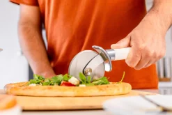 KitchenAid Pizzasnijder Classic Porselein Wit 23.5 cm