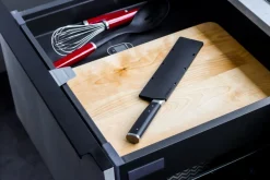 KitchenAid Santokumes Gourmet 18 cm + Gratis mesbeschermer