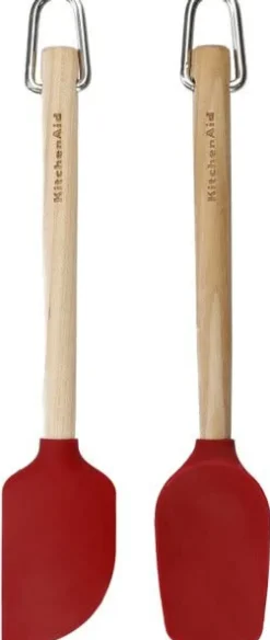 KitchenAid Spatelset Core Keizerrood Berkenhout 2-delig