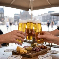 Krombacher Bierglazen Star Cup 250 ml - 2 stuks