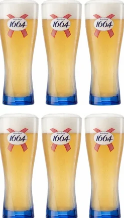 Kronenbourg 1664 Blanc Bierglazen 250 ml - 6 stuks