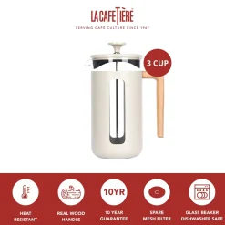 La Cafetière Cafetiere Pisa Latte 350 ml / 3 kops