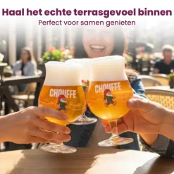 La Chouffe Bierglazen - 250 ml - 6 stuks