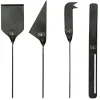 Laguiole Style de Vie Kaasmes en Botermes Zwart - 6 stuks