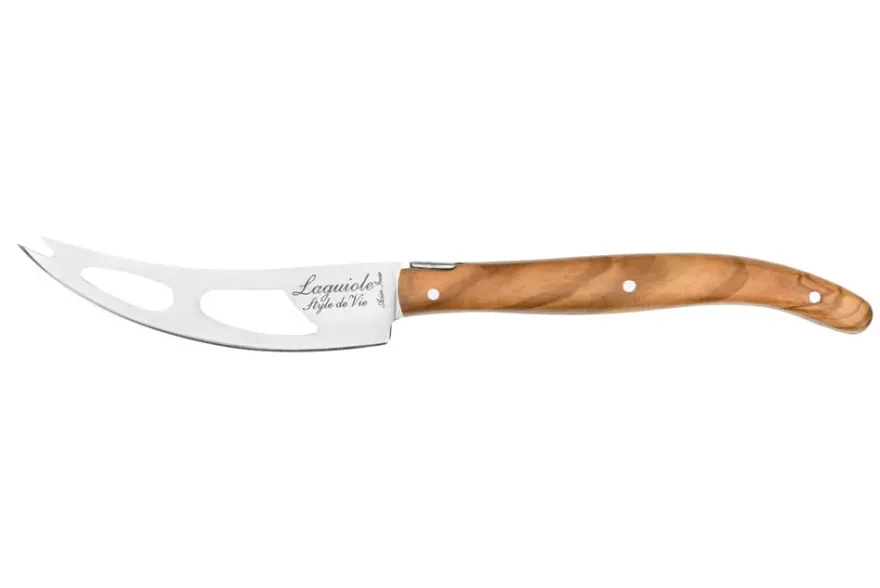 Laguiole Style de Vie Kaasmessenset Luxury Line Olijfhout - 3 stuks