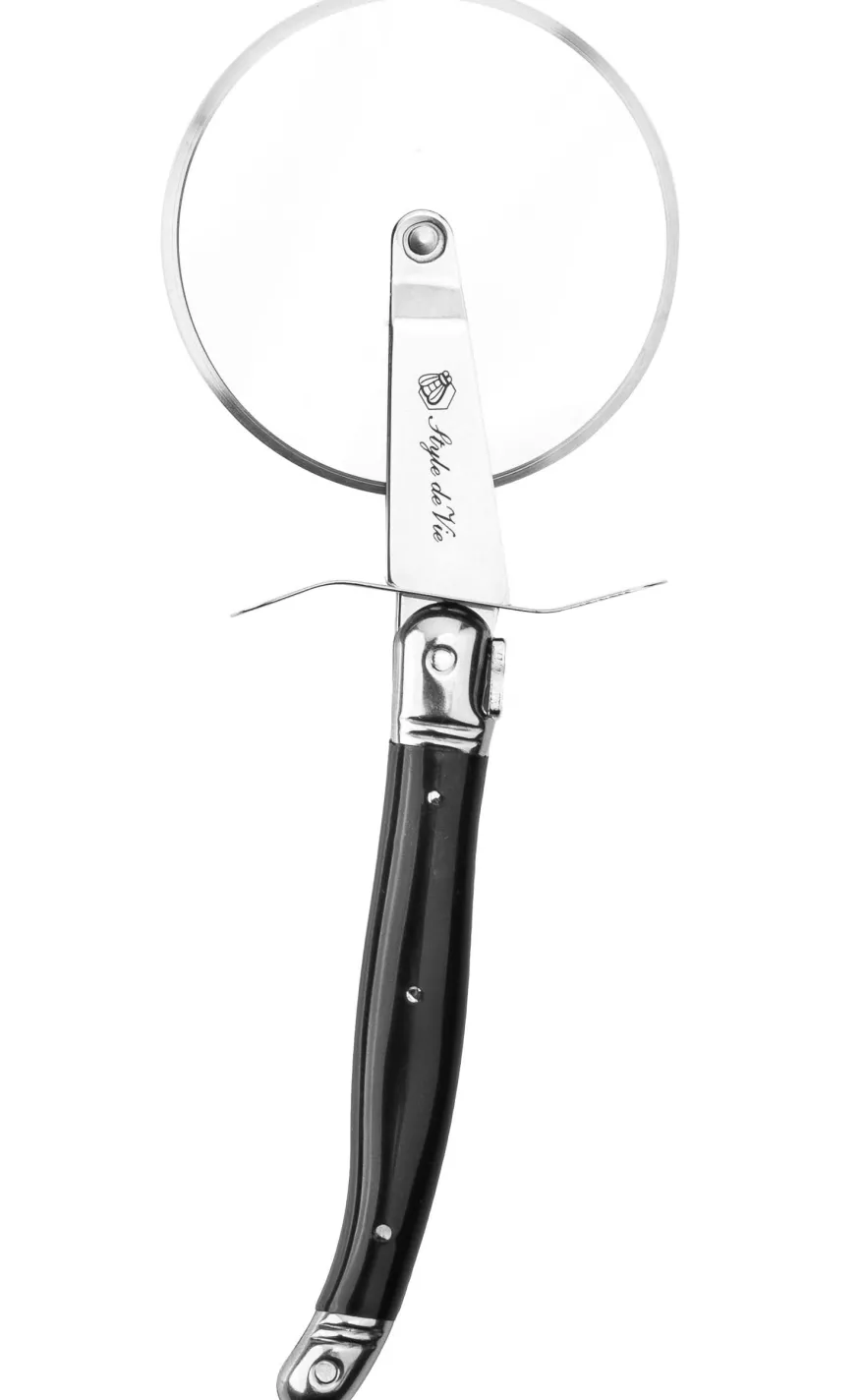 Laguiole Style de Vie Pizzasnijder Premium Line Zwart